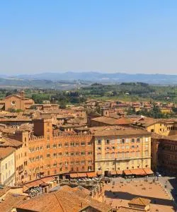 A beautiful view of Siena.