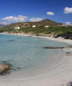 A beautiful view of Villasimius
