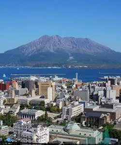 Pemandangan indah Kagoshima yang dekat dengan Bandara Kagoshima