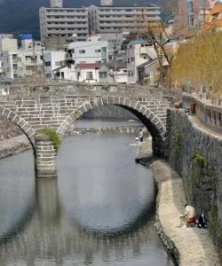 长崎的美景，靠近长崎机场