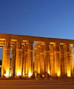 A beautiful view of Luxor