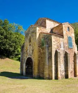 Ein schöner Blick auf Oviedo, erreichbar über Flughafen Asturias