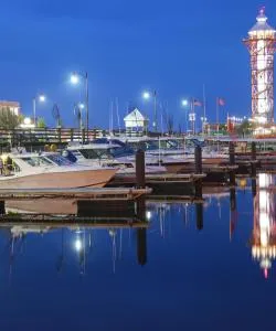 A beautiful view of Erie – a popular city among our users