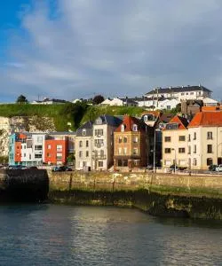 A beautiful view of Dieppe.