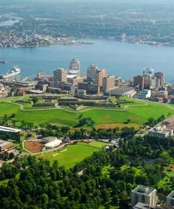 Ein schöner Blick auf Halifax
