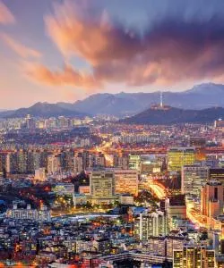 A beautiful view of Seoul