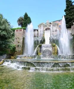 A beautiful view of Tivoli Terme.
