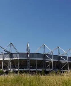 Krásný pohled na město Mönchengladbach