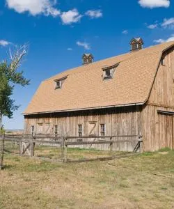 A beautiful view of Laramie serviced by Laramie Regional Airport.