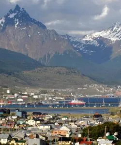 A beautiful view of Ushuaia serviced by Ushuaia – Malvinas Argentinas International Airport