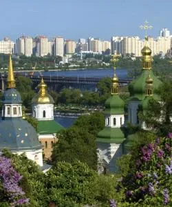 A beautiful view of Kyiv
