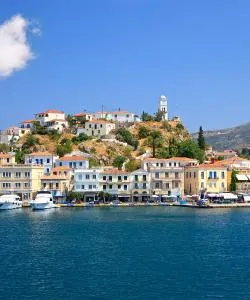 A beautiful view of Poros – a popular city among our users