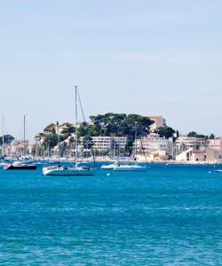 A beautiful view of Bandol – a popular city among our users