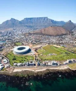 A beautiful view of Cape Town – a popular city among our users
