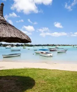 A beautiful view of Grand-Baie