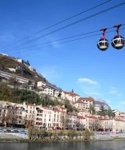 A beautiful view of Grenoble – a popular city among our users