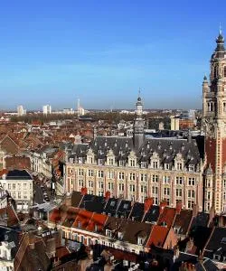 A beautiful view of Lille