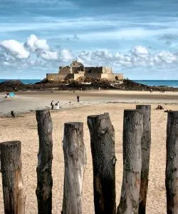 A beautiful view of Saint Malo – a popular city among our users
