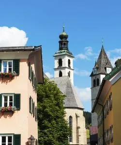 A beautiful view of Kitzbühel – a popular city among our users