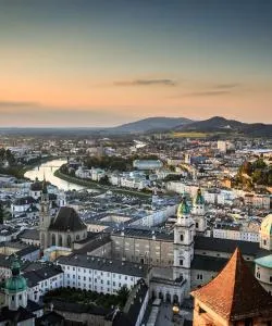 A beautiful view of Salzburg