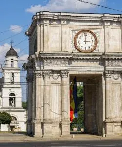 A beautiful view of Chişinău