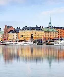 A beautiful view of Stockholm