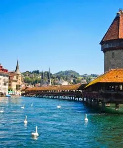 Una bellissima vista di Lucerna, città popolare tra i nostri utenti