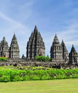 A beautiful view of Yogyakarta serviced by Adisucipto Airport