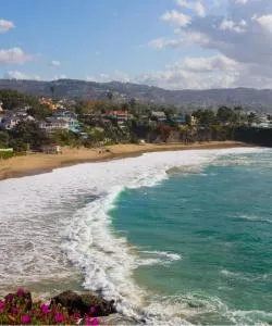 A beautiful view of Laguna Beach