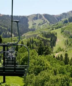 Een mooi uitzicht op Park City
