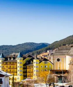 A beautiful view of St Ulrich in Groden.