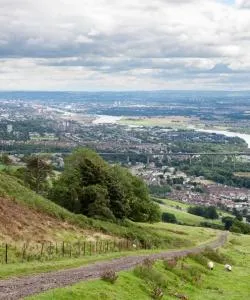 A beautiful view of Clydebank
