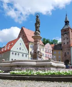 A beautiful view of Landsberg am Lech.