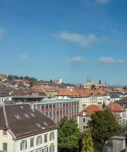 Krásný pohled na město La Chaux-de-Fonds, které je mezi našimi zákazníky oblíbené