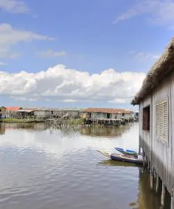 A beautiful view of Cotonou serviced by Cotonou Cadjehoun Airport.