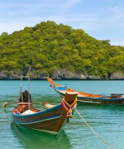 Pemandangan indah Suratthani yang dekat dengan Bandara Surat Thani