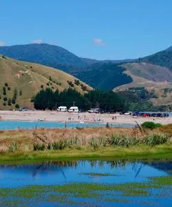 A beautiful view of Nelson serviced by Nelson Airport
