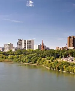 A beautiful view of Saskatoon