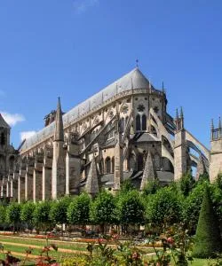 A beautiful view of Bourges
