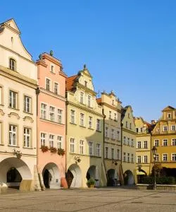 A beautiful view of Jelenia Góra – city popular among our users.