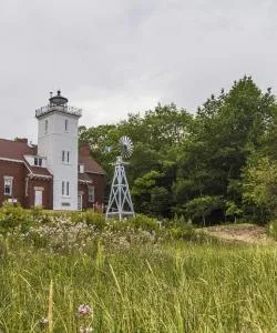 A beautiful view of Alpena serviced by Alpena County Regional Airport.