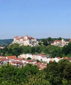 A beautiful view of Burghausen.