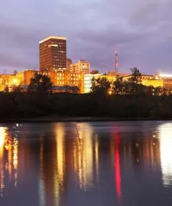 A beautiful view of Lynchburg.