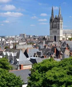 A beautiful view of Angers – a popular city among our users