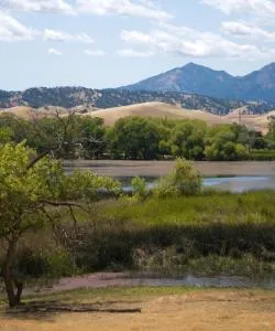 A beautiful view of Concord serviced by Buchanan Field Airport