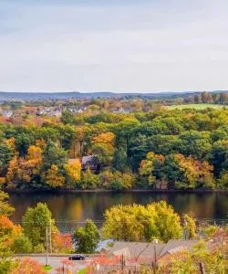 A beautiful view of Ludlow.