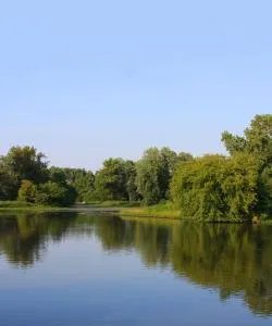 Kaunis näkymä kaupunkiin Glen Ellyn