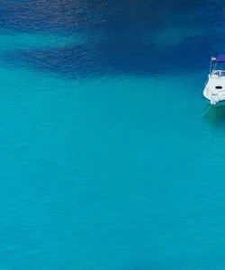 A beautiful view of Cala en Forcat.
