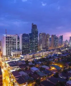 A beautiful view of Makati