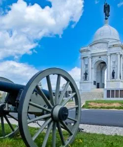 A beautiful view of Gettysburg
